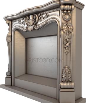 Fireplaces (KM_0164) 3D model for CNC machine