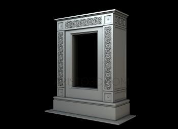 Fireplaces (KM_0190) 3D model for CNC machine