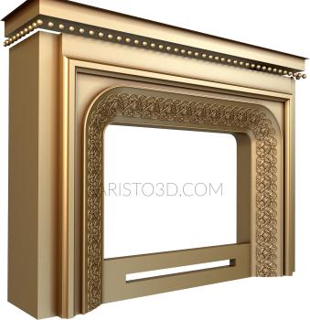 Fireplaces (KM_0221) 3D model for CNC machine