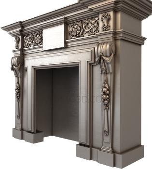 Fireplaces (KM_0229) 3D model for CNC machine