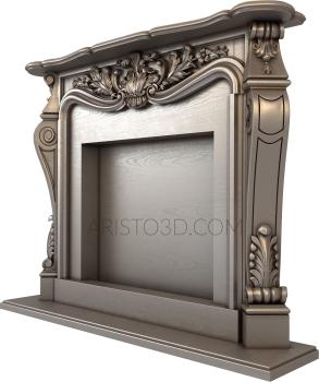 Fireplaces (KM_0230) 3D model for CNC machine