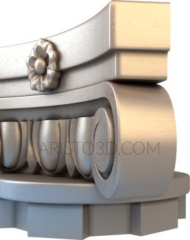 Chapiters (KP_0077) 3D model for CNC machine