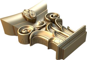 Chapiters (KP_0126) 3D model for CNC machine