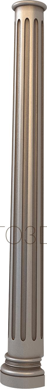 Columns (KL_0019) 3D model for CNC machine