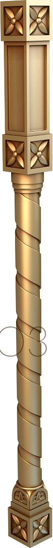 Columns (KL_0027) 3D model for CNC machine
