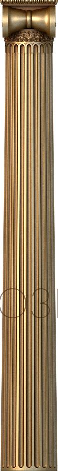 Columns (KL_0038) 3D model for CNC machine
