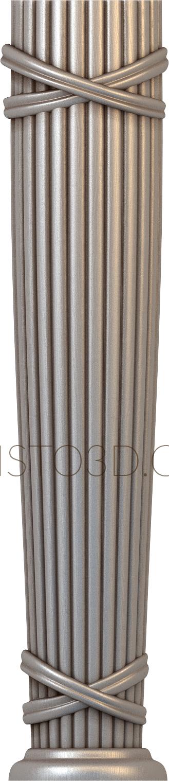 Columns (KL_0047) 3D model for CNC machine