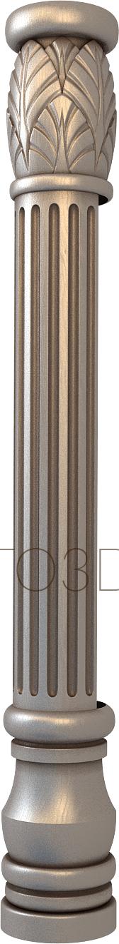 Columns (KL_0049) 3D model for CNC machine