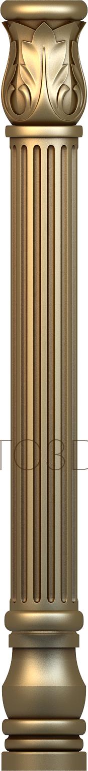 Columns (KL_0050) 3D model for CNC machine