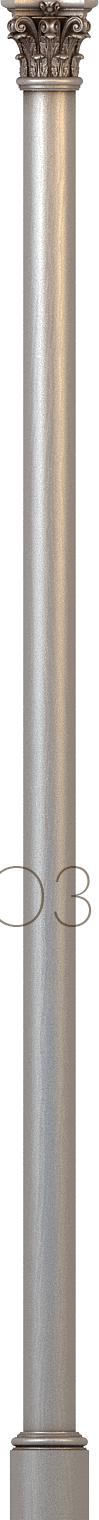 Columns (KL_0059-9) 3D model for CNC machine
