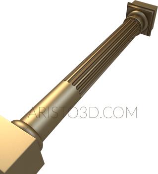 Columns (KL_0060) 3D model for CNC machine