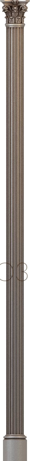 Columns (KL_0061-9) 3D model for CNC machine