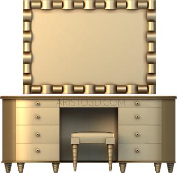 Chests of drawers (KMD_0039) 3D model for CNC machine