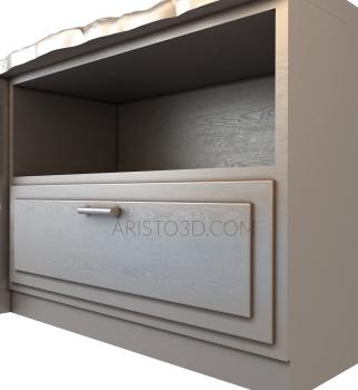 Chests of drawers (KMD_0134) 3D model for CNC machine