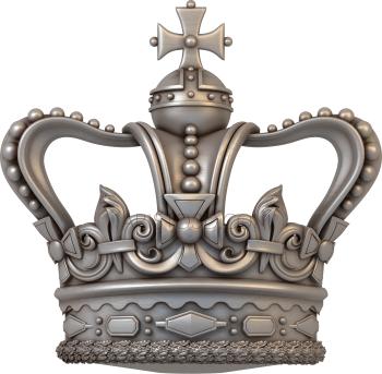 Crown (KOR_0265) 3D model for CNC machine