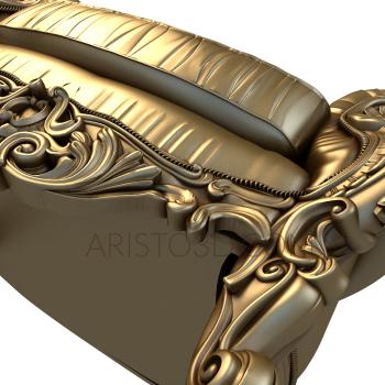 Armchairs (KRL_0006) 3D model for CNC machine