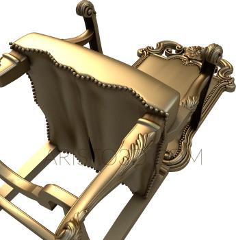 Armchairs (KRL_0007) 3D model for CNC machine