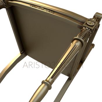 Armchairs (KRL_0026) 3D model for CNC machine