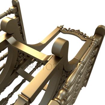 Armchairs (KRL_0038) 3D model for CNC machine
