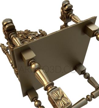 Armchairs (KRL_0055) 3D model for CNC machine