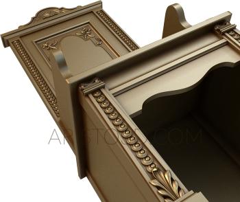 Armchairs (KRL_0058) 3D model for CNC machine
