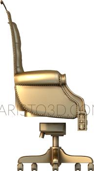 Armchairs (KRL_0094) 3D model for CNC machine