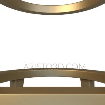 Armchairs (KRL_0118) 3D model for CNC machine
