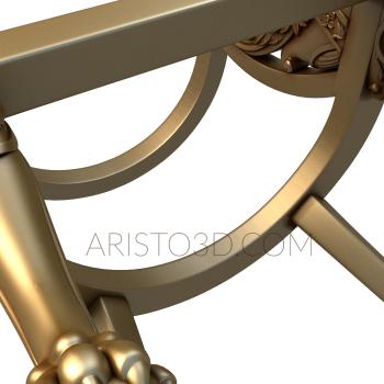 Armchairs (KRL_0118) 3D model for CNC machine