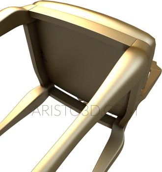 Armchairs (KRL_0124) 3D model for CNC machine