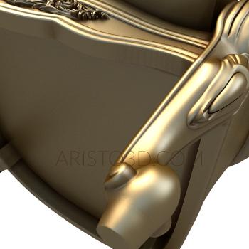 Armchairs (KRL_0128) 3D model for CNC machine
