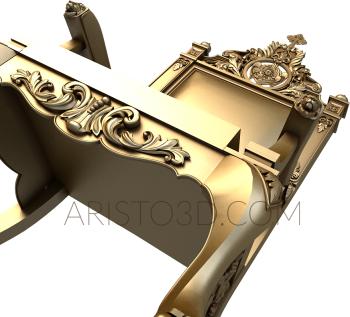 Armchairs (KRL_0133) 3D model for CNC machine