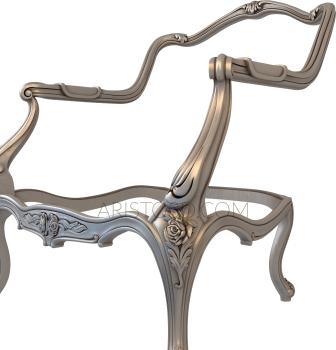Armchairs (KRL_0140) 3D model for CNC machine