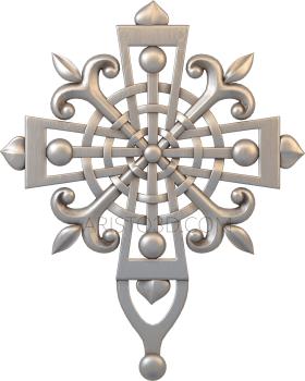 Crosses (KRS_0008) 3D model for CNC machine