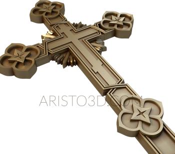 Crosses (KRS_0024) 3D model for CNC machine