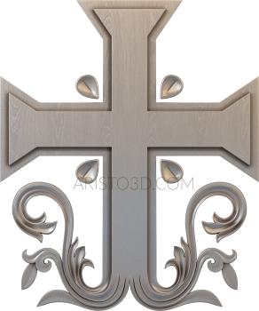 Crosses (KRS_0063) 3D model for CNC machine