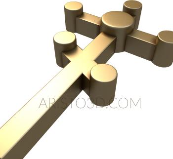 Crosses (KRS_0092) 3D model for CNC machine