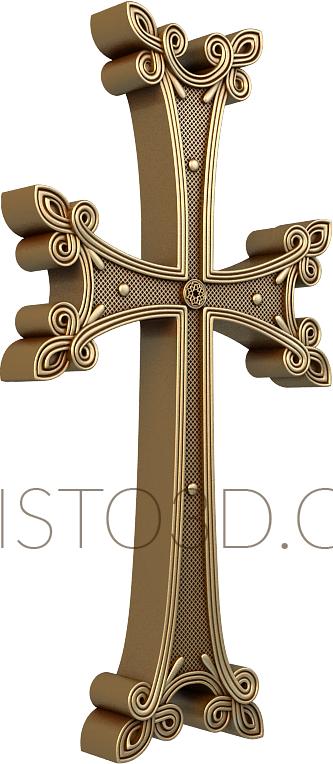 Crosses (KRS_0124) 3D model for CNC machine