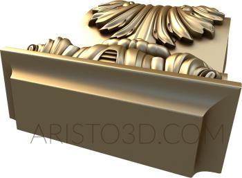 Corbels (KR_0025) 3D model for CNC machine