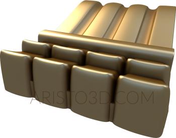 Corbels (KR_0026) 3D model for CNC machine