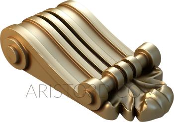 Corbels (KR_0031) 3D model for CNC machine