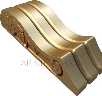 Corbels (KR_0046) 3D model for CNC machine