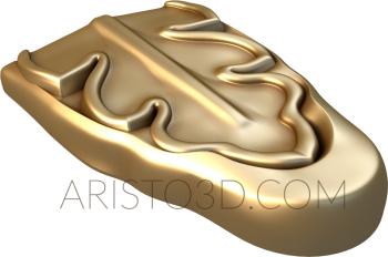 Corbels (KR_0051) 3D model for CNC machine