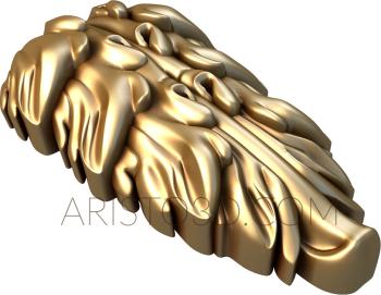 Corbels (KR_0061) 3D model for CNC machine