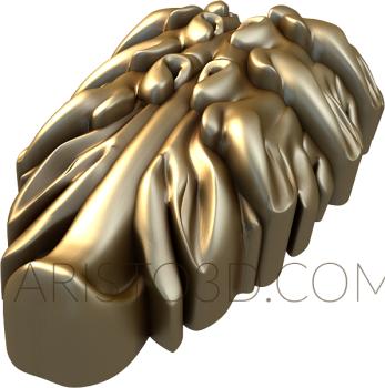 Corbels (KR_0061) 3D model for CNC machine