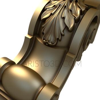 Corbels (KR_0089) 3D model for CNC machine