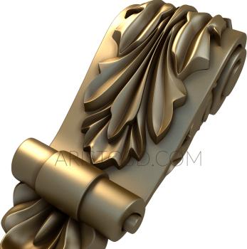 Corbels (KR_0094) 3D model for CNC machine
