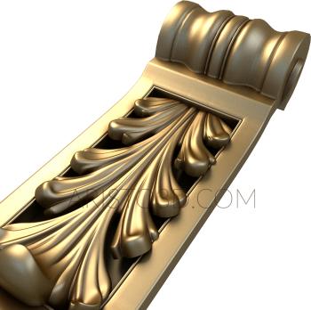 Corbels (KR_0096) 3D model for CNC machine