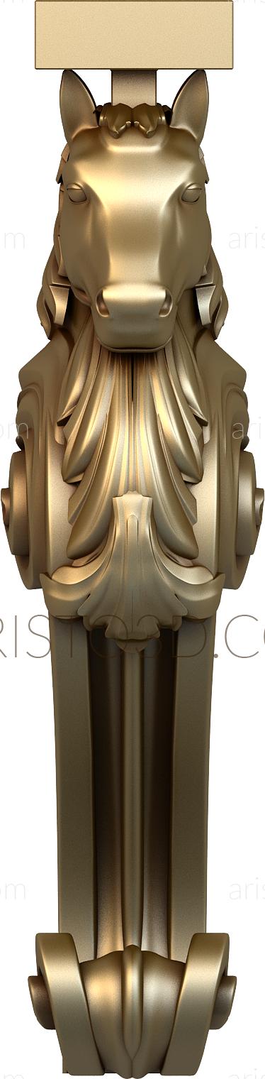 Corbels (KR_0108) 3D model for CNC machine