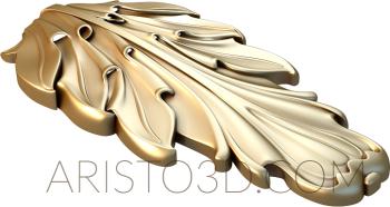 Corbels (KR_0125) 3D model for CNC machine