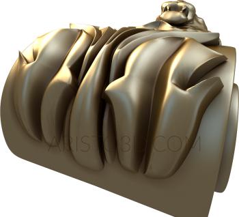 Corbels (KR_0132) 3D model for CNC machine